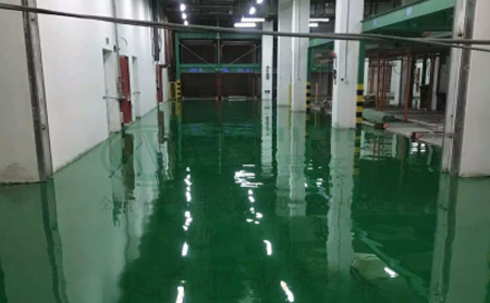 11月博乐博乐环氧地坪施工高峰来袭，梦得来化工多项目同步推进保交付